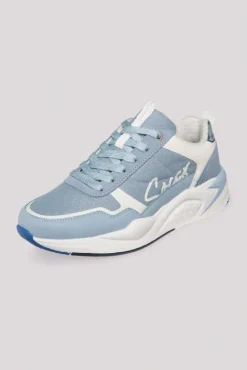 Flash Sale CAMP DAVID & SOCCX Leichter Sneaker mit Glitter-Design cool blue coolblue