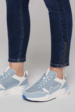 Flash Sale CAMP DAVID & SOCCX Leichter Sneaker mit Glitter-Design cool blue coolblue