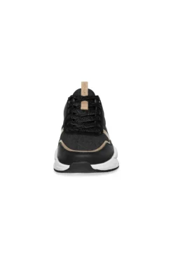 Cheap CAMP DAVID & SOCCX Leichter Sneaker mit Glitter-Design black
