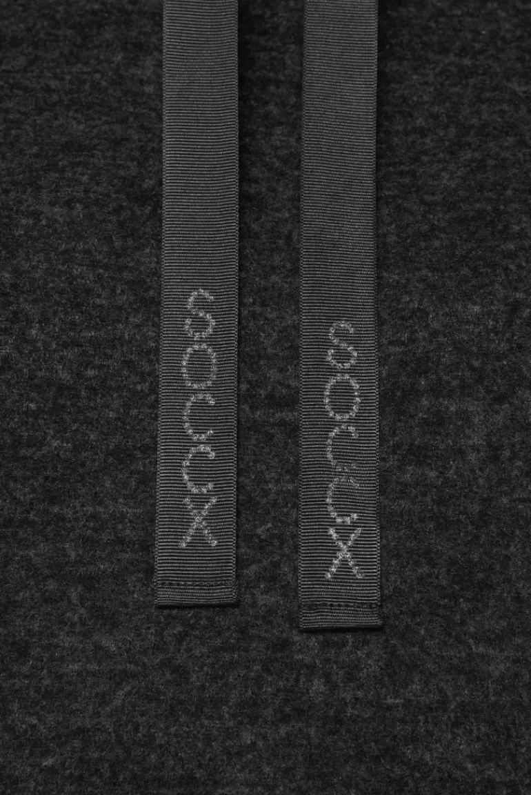 Cheap CAMP DAVID & SOCCX Meliertes Strickkleid mit Rollkragen black melange blackmelange