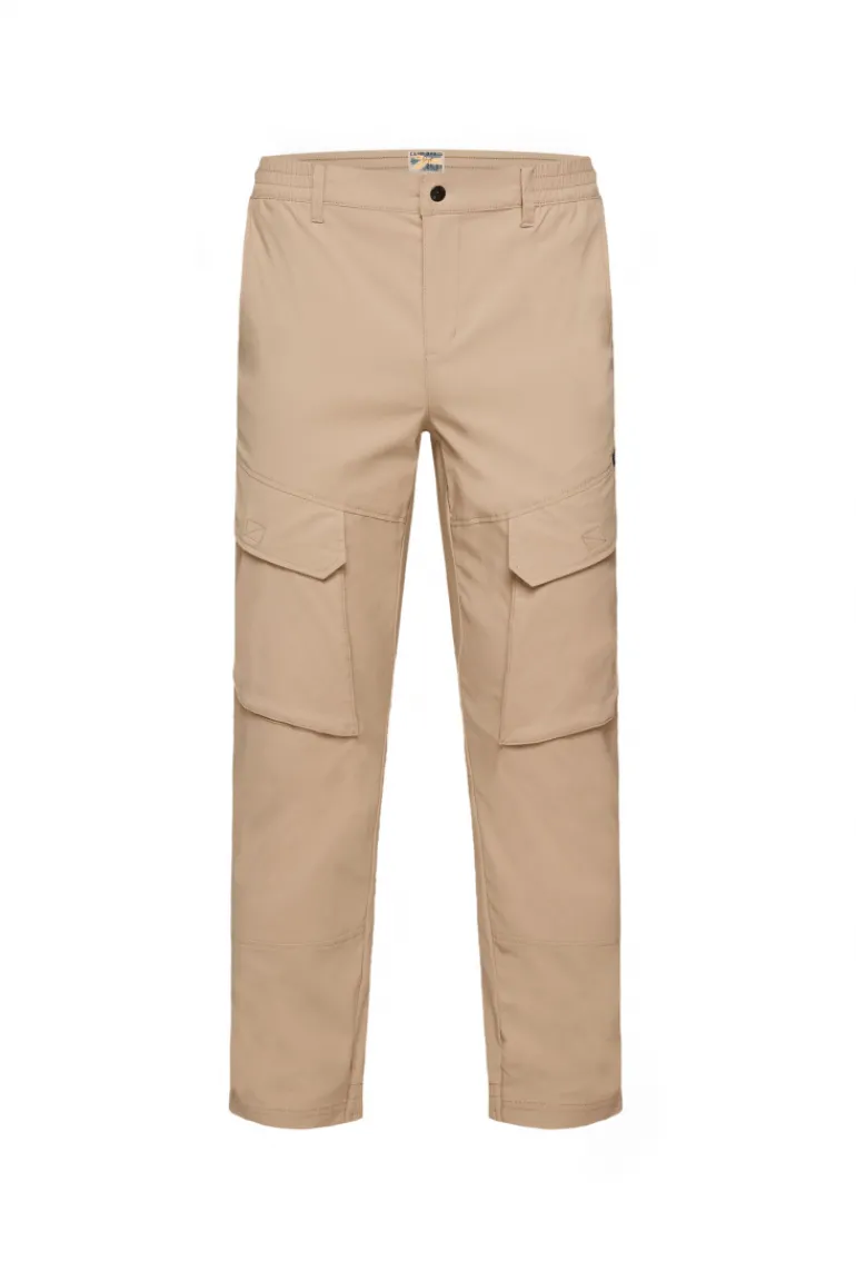 Flash Sale CAMP DAVID & SOCCX Outdoorhose im Cargo-Stil peanut