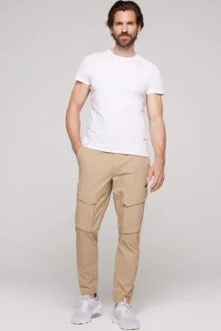 Flash Sale CAMP DAVID & SOCCX Outdoorhose im Cargo-Stil peanut