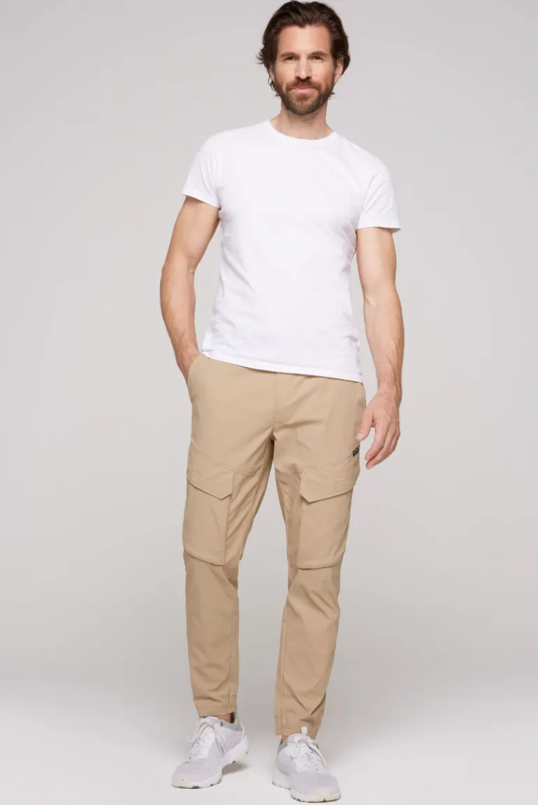 Flash Sale CAMP DAVID & SOCCX Outdoorhose im Cargo-Stil peanut