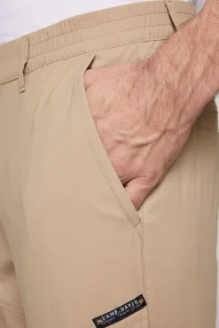 Flash Sale CAMP DAVID & SOCCX Outdoorhose im Cargo-Stil peanut
