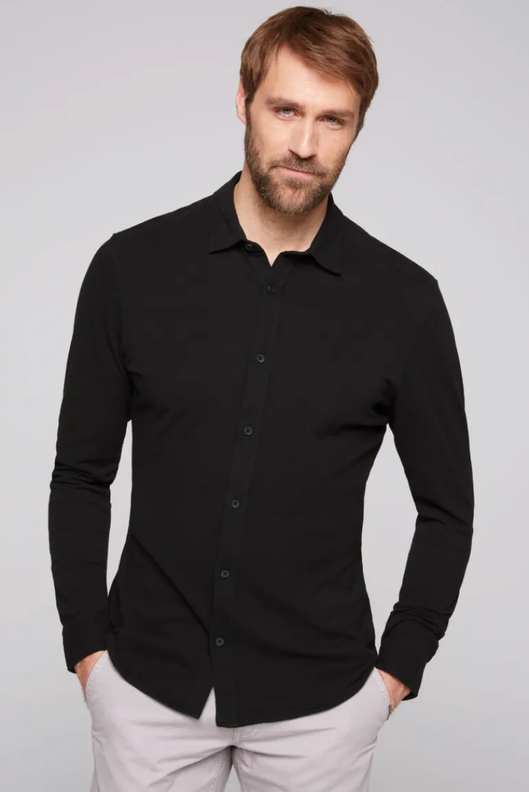 Flash Sale CAMP DAVID & SOCCX Oxford Langarmhemd black