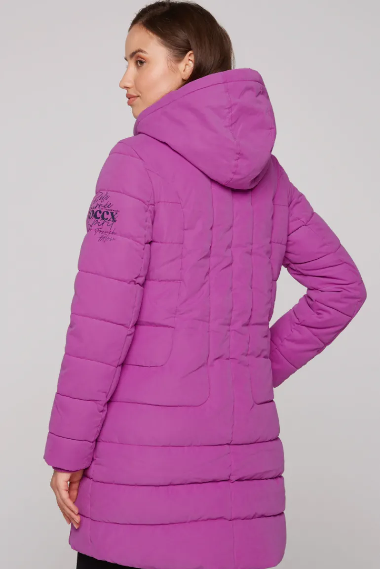 Best Sale CAMP DAVID & SOCCX Peached Parka mit abtrennbarer Kapuze iced berry icedberry