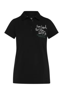 Cheap CAMP DAVID & SOCCX Pikee-Polo mit Rücken-Artwork black