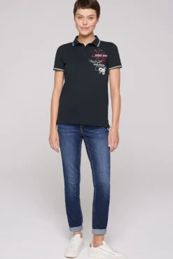 Cheap CAMP DAVID & SOCCX Pikee-Polo mit Rücken-Artwork blue navy bluenavy