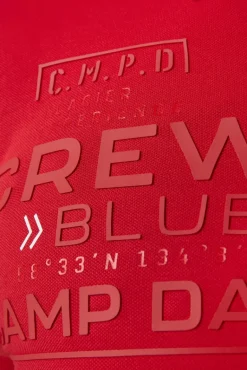 Best Sale CAMP DAVID & SOCCX Pikee-Polo mit tonigem Rubber Artwork flight red flightred