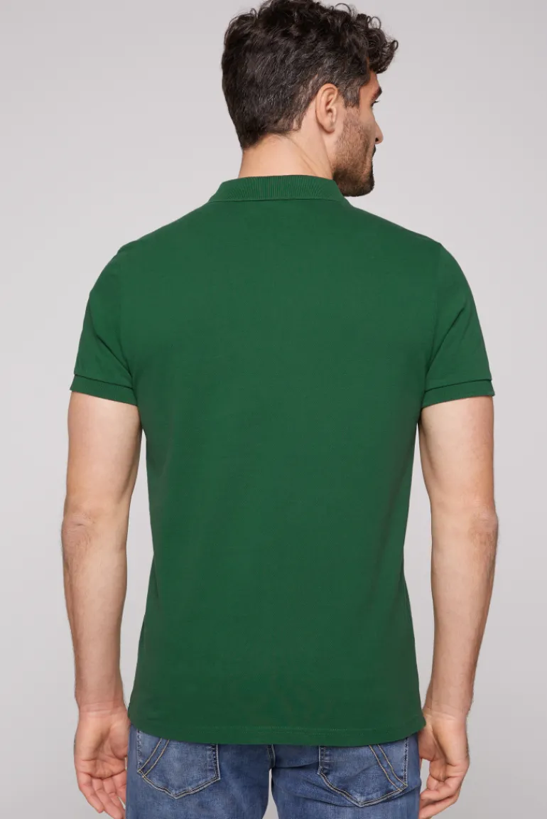 Cheap CAMP DAVID & SOCCX Pikee-Poloshirt mit Sailing Print raw green rawgreen
