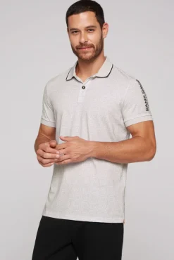 Cheap CAMP DAVID & SOCCX Poloshirt mit All Over Print shell