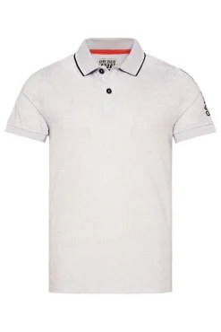 Cheap CAMP DAVID & SOCCX Poloshirt mit All Over Print shell