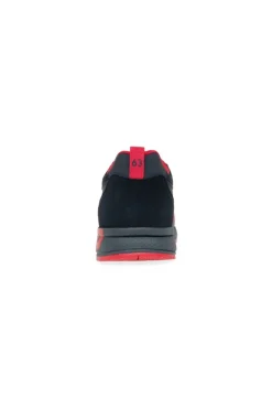 Sale CAMP DAVID & SOCCX Power Sneaker im Materialmix mit XL-Logo navy / red