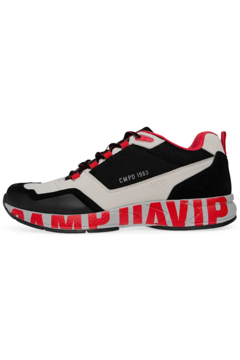 Best CAMP DAVID & SOCCX Power Sneaker im Materialmix mit XL-Logo black