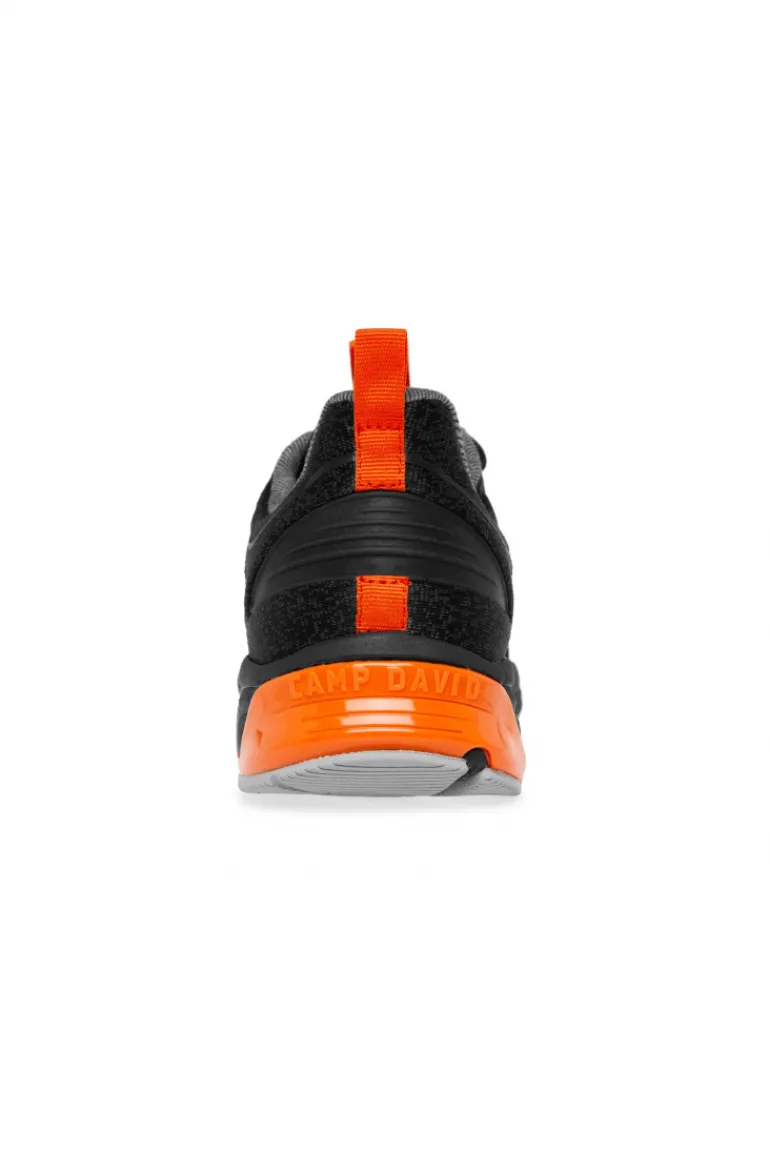 Online CAMP DAVID & SOCCX Premium Sneaker im Knit-Design mit 3D-Rubber-Elementen black