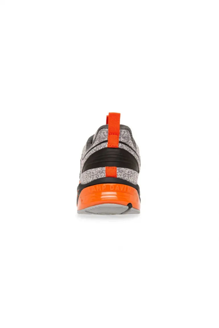 Fashion CAMP DAVID & SOCCX Premium Sneaker im Knit-Design mit 3D-Rubber-Elementen shell / black