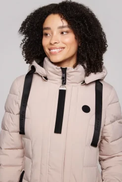 Shop CAMP DAVID & SOCCX Puffer-Jacke mit abtrennbarer Kapuze light beige lightbeige