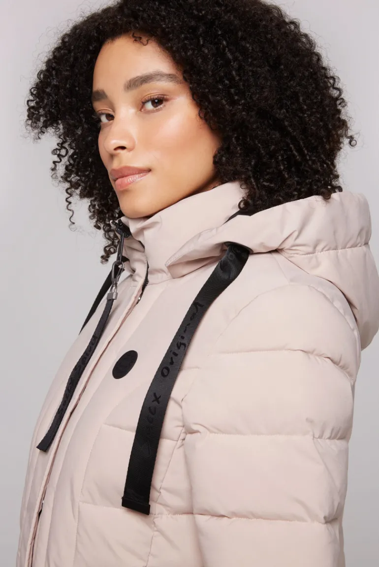 Shop CAMP DAVID & SOCCX Puffer-Jacke mit abtrennbarer Kapuze light beige lightbeige