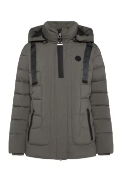 Online CAMP DAVID & SOCCX Puffer-Jacke mit abtrennbarer Kapuze olive