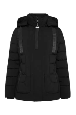 Best CAMP DAVID & SOCCX Puffer-Jacke mit abtrennbarer Kapuze black