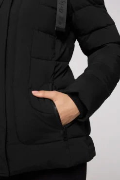 Best CAMP DAVID & SOCCX Puffer-Jacke mit abtrennbarer Kapuze black
