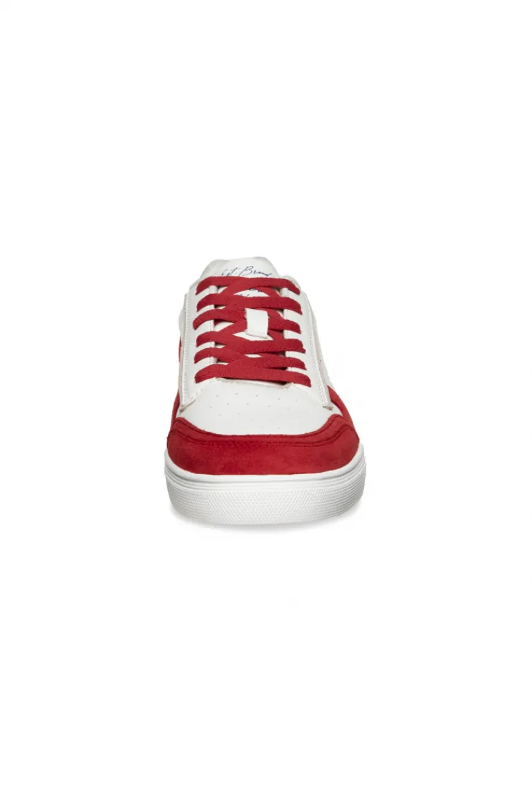 Store CAMP DAVID & SOCCX Retro Sneaker clear red/white clearred/white