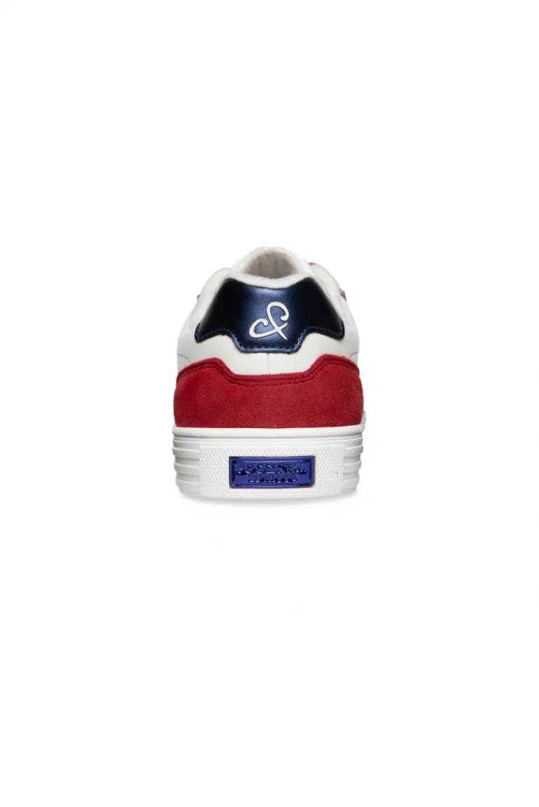 Store CAMP DAVID & SOCCX Retro Sneaker clear red/white clearred/white