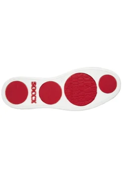 Store CAMP DAVID & SOCCX Retro Sneaker clear red/white clearred/white