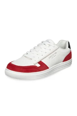 Store CAMP DAVID & SOCCX Retro Sneaker clear red/white clearred/white