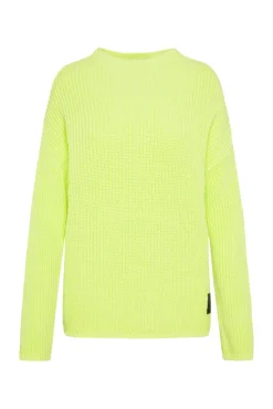 Flash Sale CAMP DAVID & SOCCX Rippstrickpullover Stone Washed yellow lime yellowlime