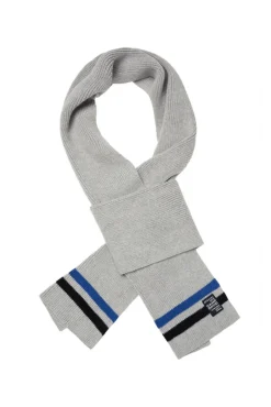 Cheap CAMP DAVID & SOCCX Rippstrickschal mit Streifen-Details granite melange granitemelange