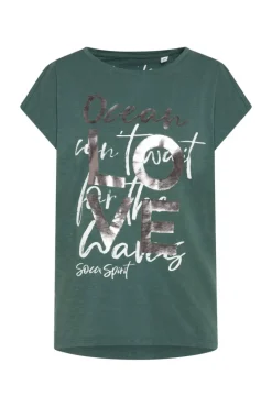 Store CAMP DAVID & SOCCX Ärmelloses Shirt mit Folienprint dark green darkgreen