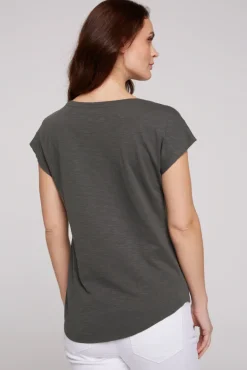Discount CAMP DAVID & SOCCX Ärmelloses Shirt mit V-Ausschnitt und Artwork | M ash