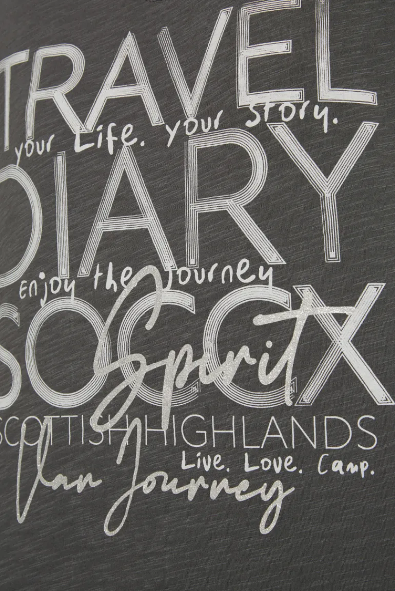 Discount CAMP DAVID & SOCCX Ärmelloses Shirt mit V-Ausschnitt und Artwork | M ash