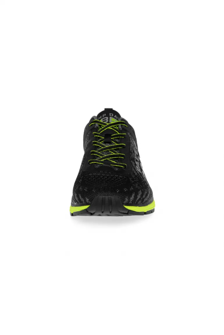 Best Sale CAMP DAVID & SOCCX Running Sneaker mit Knit-Design und Rubber Logo black