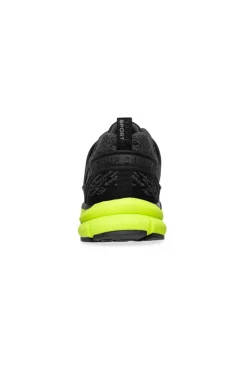Best Sale CAMP DAVID & SOCCX Running Sneaker mit Knit-Design und Rubber Logo black