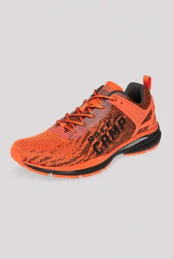 Clearance CAMP DAVID & SOCCX Running Sneaker mit Knit-Design und Rubber Logo signal orange signalorange
