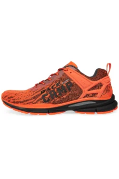 Clearance CAMP DAVID & SOCCX Running Sneaker mit Knit-Design und Rubber Logo signal orange signalorange