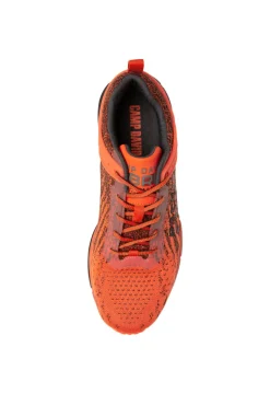 Clearance CAMP DAVID & SOCCX Running Sneaker mit Knit-Design und Rubber Logo signal orange signalorange