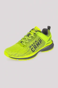 Sale CAMP DAVID & SOCCX Running Sneaker mit Knit-Design und Rubber Logo neon lime neonlime