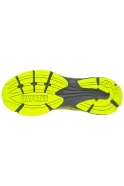 Sale CAMP DAVID & SOCCX Running Sneaker mit Knit-Design und Rubber Logo neon lime neonlime
