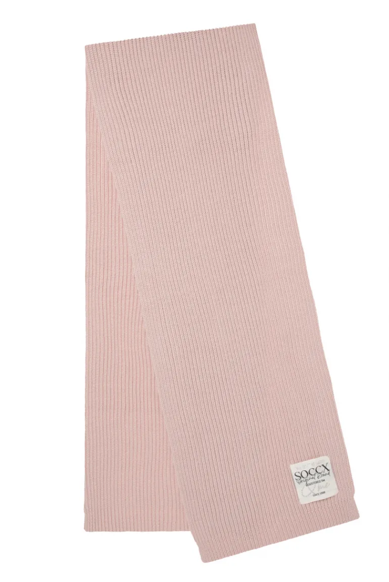 Best CAMP DAVID & SOCCX Schal in Rippstrick mit Label Patch rose blush roseblush