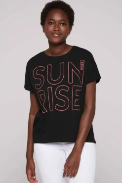 Sale CAMP DAVID & SOCCX Shirt Oversized mit Artwork black