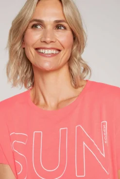 Store CAMP DAVID & SOCCX Shirt Oversized mit Artwork neon pink neonpink