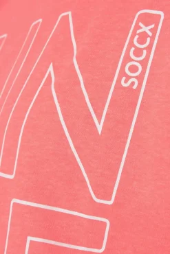 Store CAMP DAVID & SOCCX Shirt Oversized mit Artwork neon pink neonpink