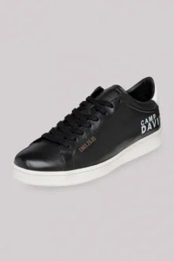 New CAMP DAVID & SOCCX Sneaker aus Leder mit Logo Prints black