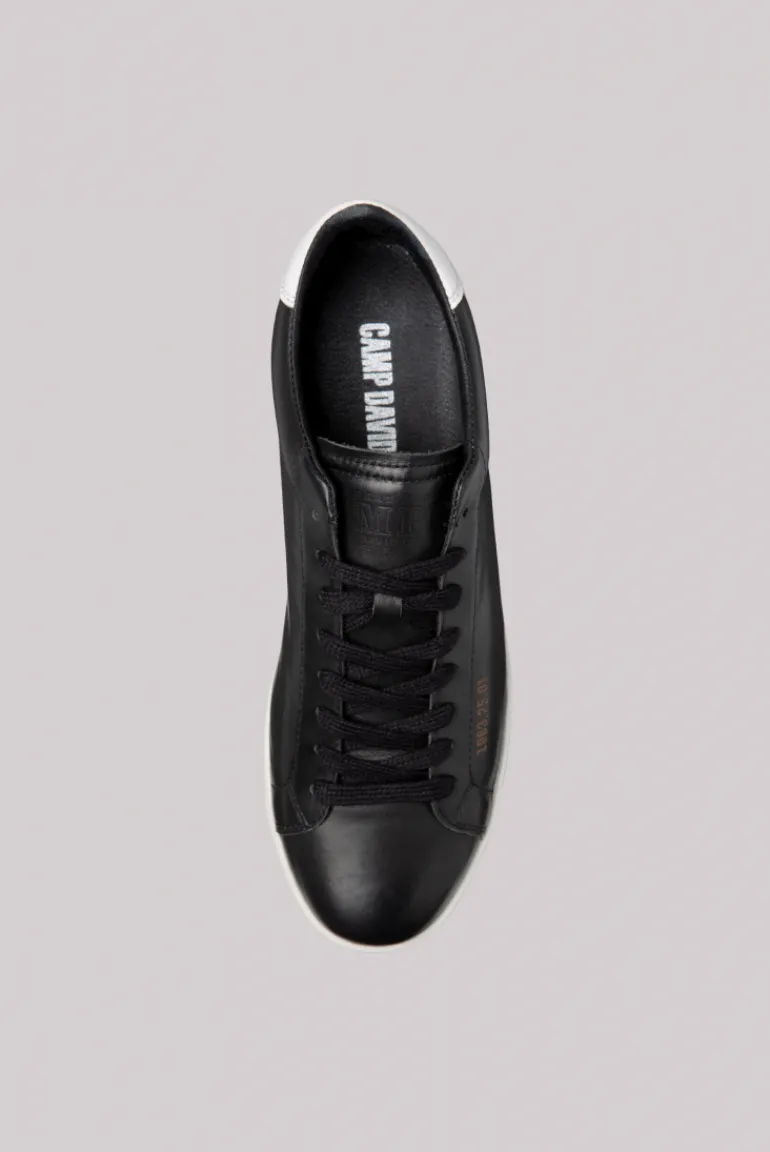 New CAMP DAVID & SOCCX Sneaker aus Leder mit Logo Prints black