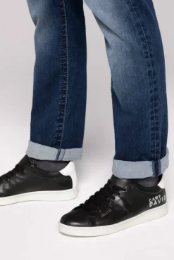 Best CAMP DAVID & SOCCX Sneaker aus Leder mit Logo Prints black