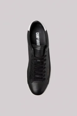 Best CAMP DAVID & SOCCX Sneaker aus Leder mit Logo Prints black