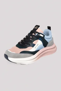 Hot CAMP DAVID & SOCCX Sneaker im bunten Materialmix mit Dip-Dye-Sohle rose blush roseblush